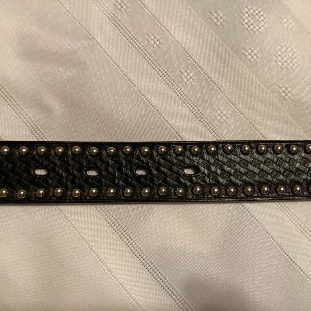 Kid's Nocona Black Diamond Studded Belt - Picture 7 of 8